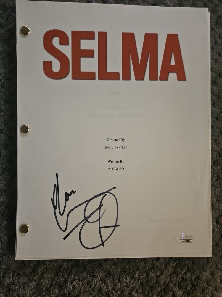 Common (Rapper) Signed Script for Selma - JSA