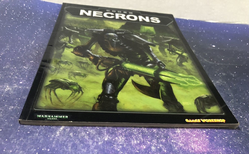 Codex Necrons Games Workshop Warhammer 40K Book 2002