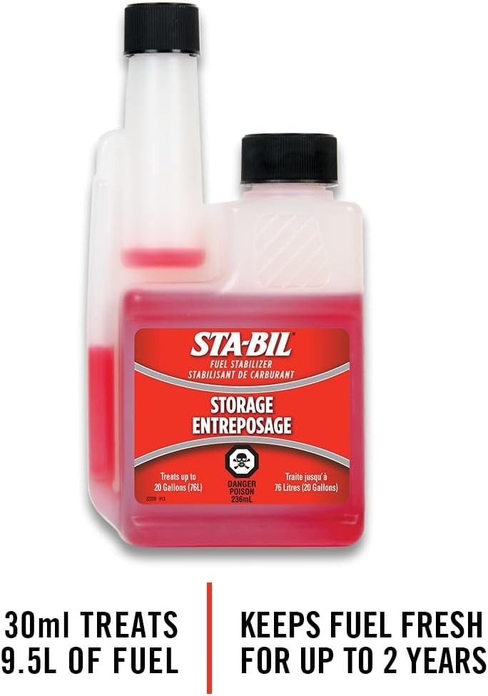 236ml Fuel Stabilizer for Enhanced Engine Performance & Longevity