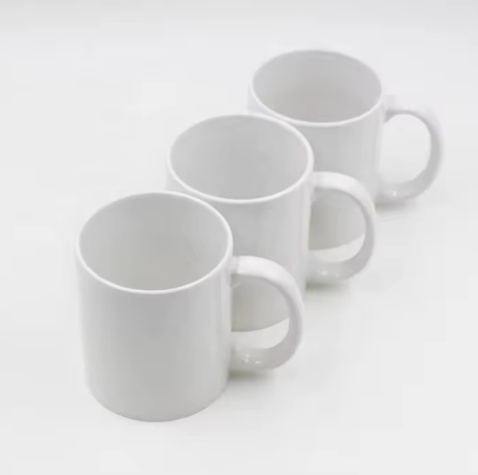Sublimation Coffee mugs ~ Ceramic ~ Blank 11oz White ~ 12 pack