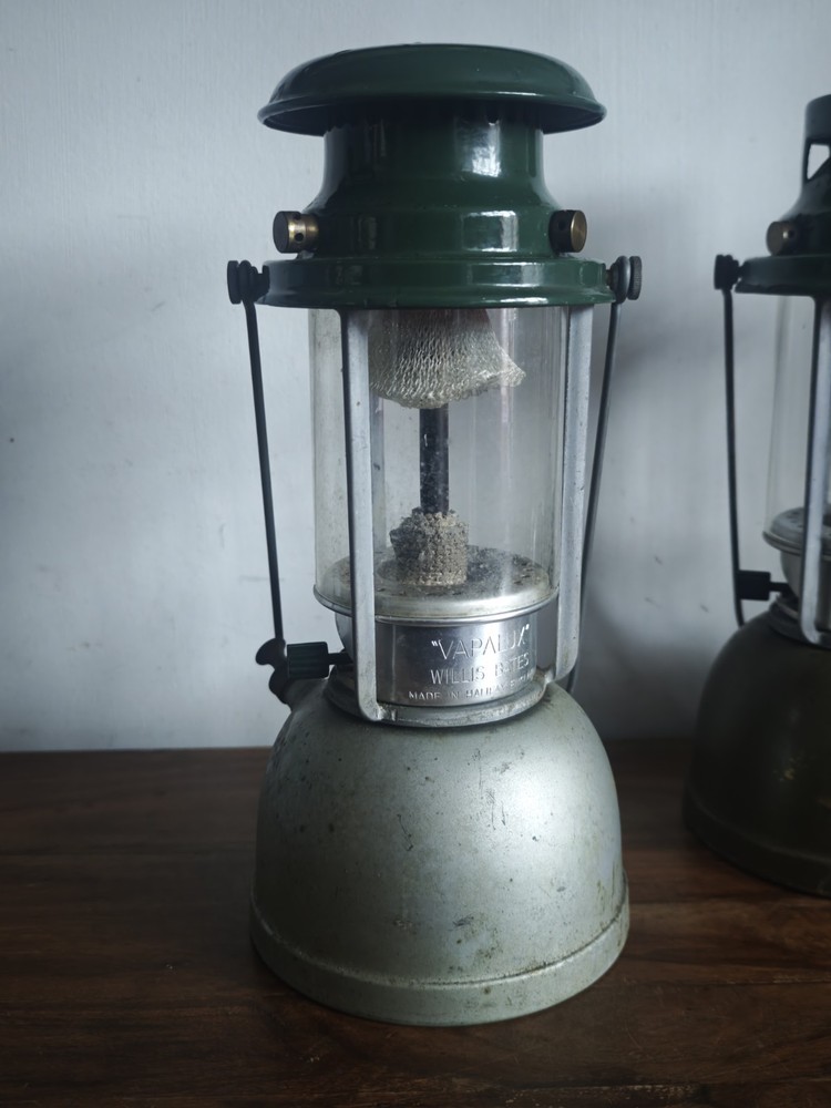 Willis & Bates Vapalux Paraffin Lanterns X3