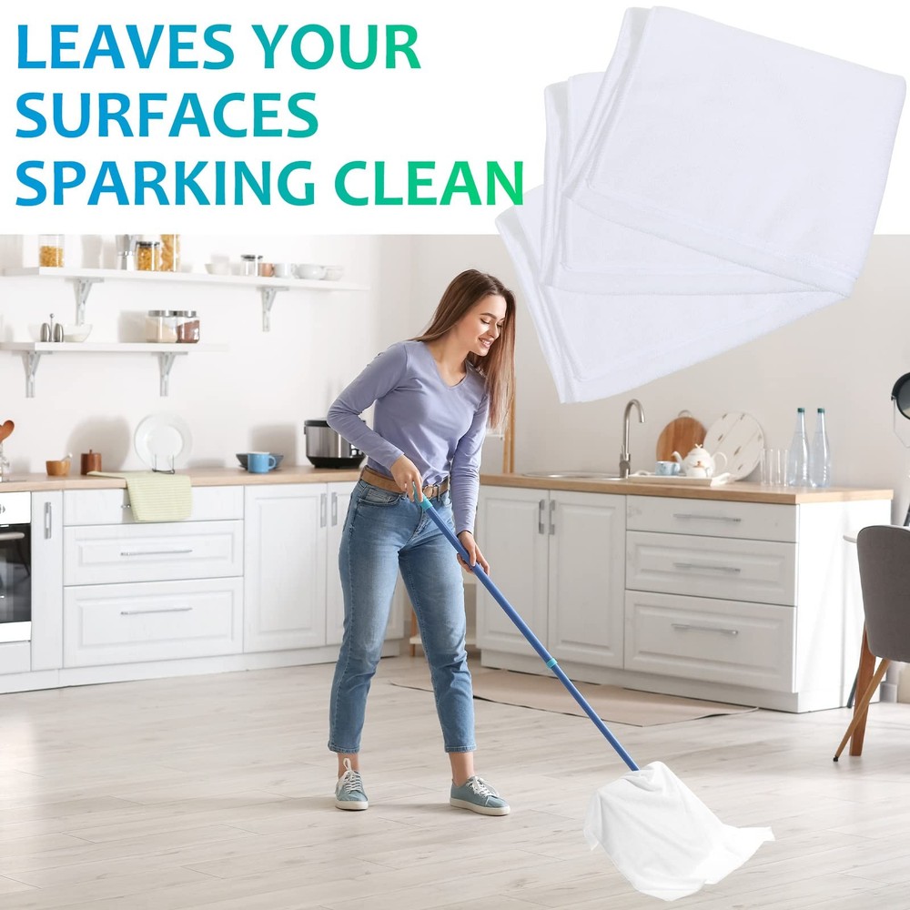 3 Pcs Extra Large Microfiber Cleaning Cloth 30" X 20" Washable Reusable Microfib