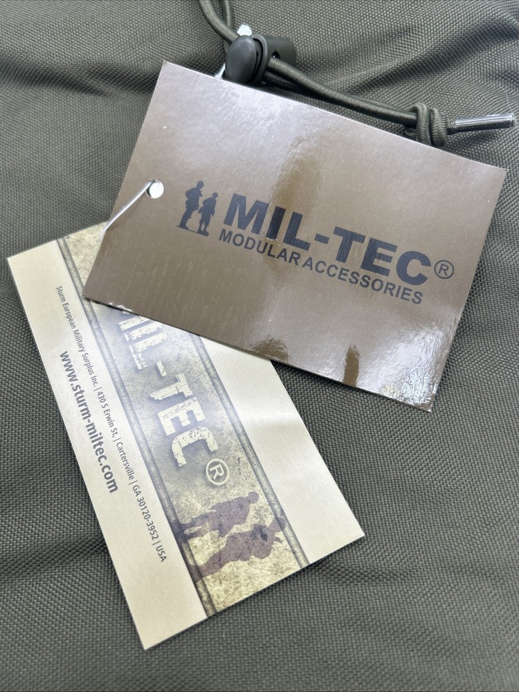 Mil-Tec Empty Shell Pouch OD Green 100% Polyester NOS 16156001