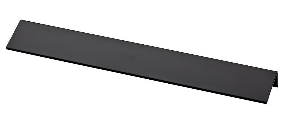 10" Modern Edge Pull Flat Black