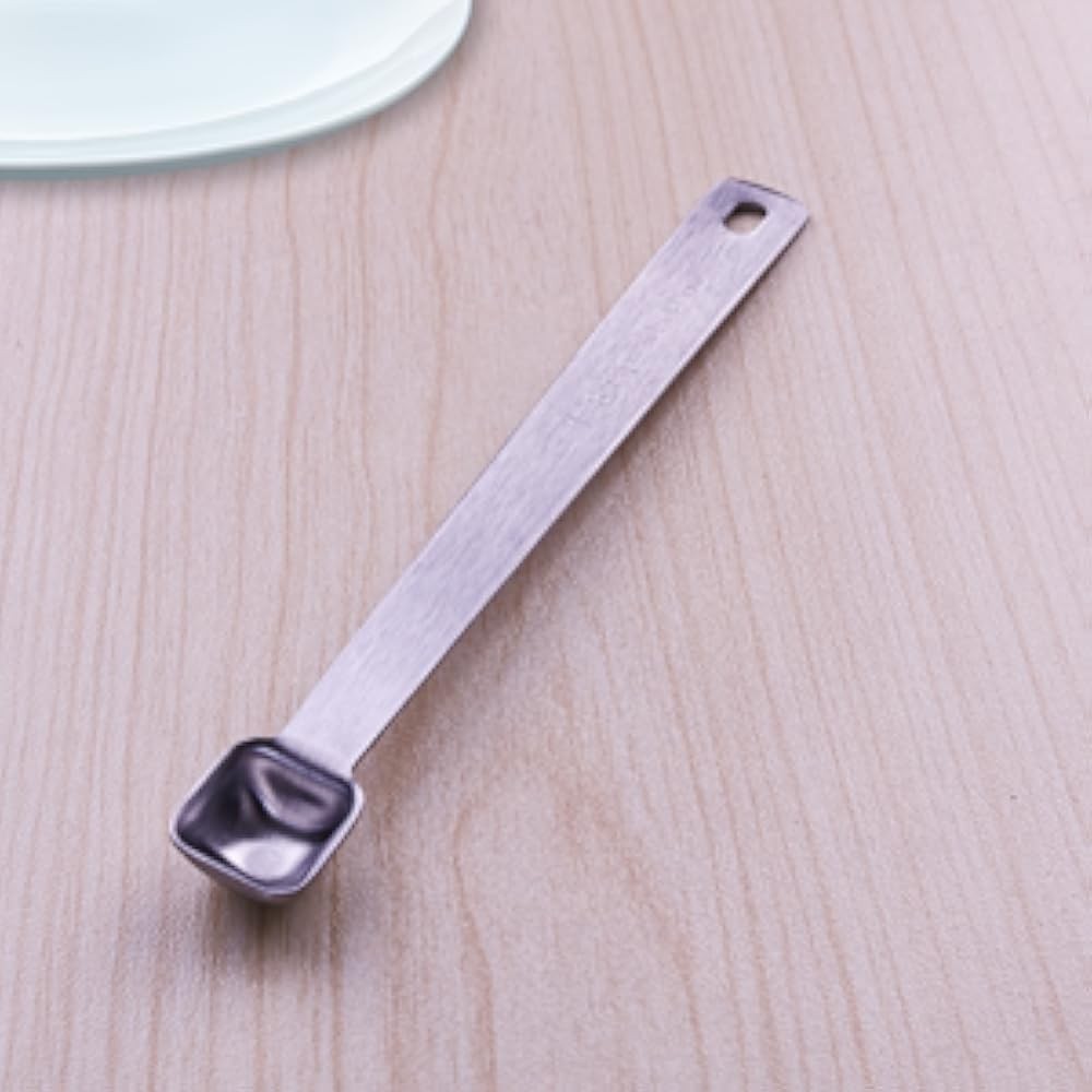 1/3 Teaspoon Single Tiny Square Bowl Measuring Spoon, Small Indivi