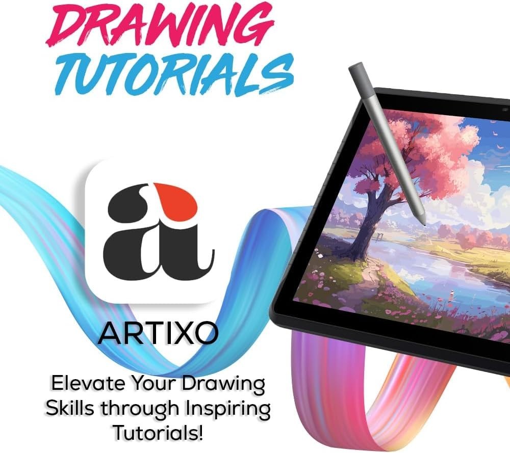 PicassoTab A12 Drawing Tablet • Large 12" Screen