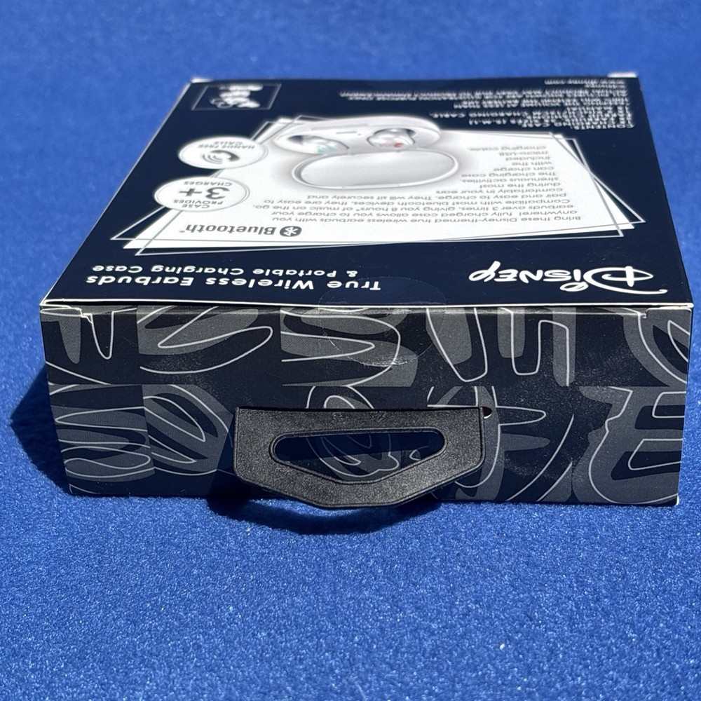 Disney Mickey Mouse True Wireless Earbuds Portable Charging Case Bluetooth New