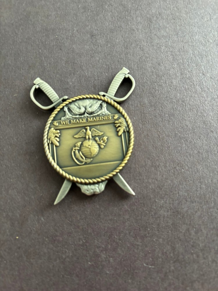 WE MAKE MARINES "CRUCIBLE" COIN