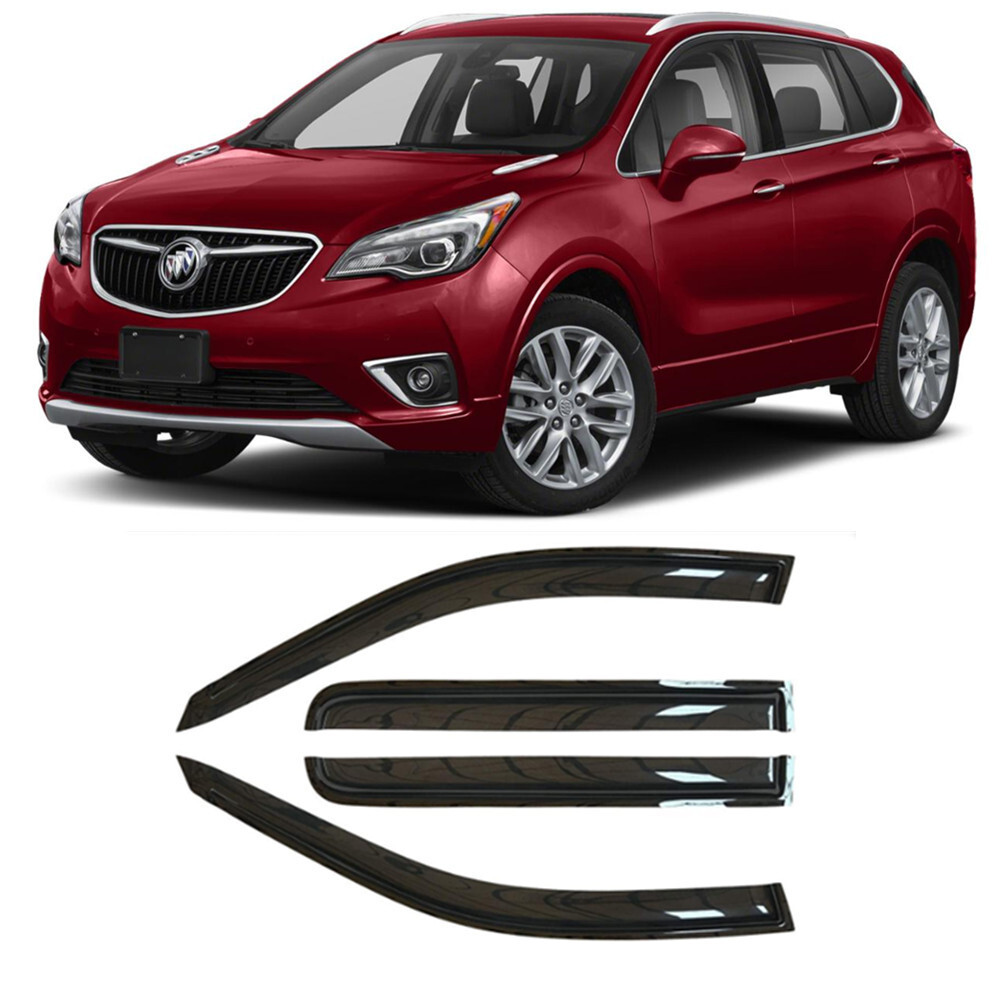 4Pcs Window Wind Deflector Window Visor for for 2016-2020 Buick Envision