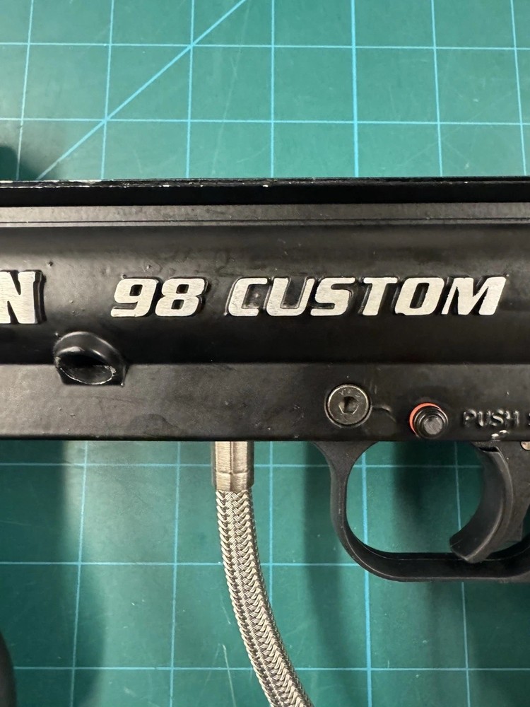 Tippmann Model 98 Custom. Cleaned and tested. Rare.