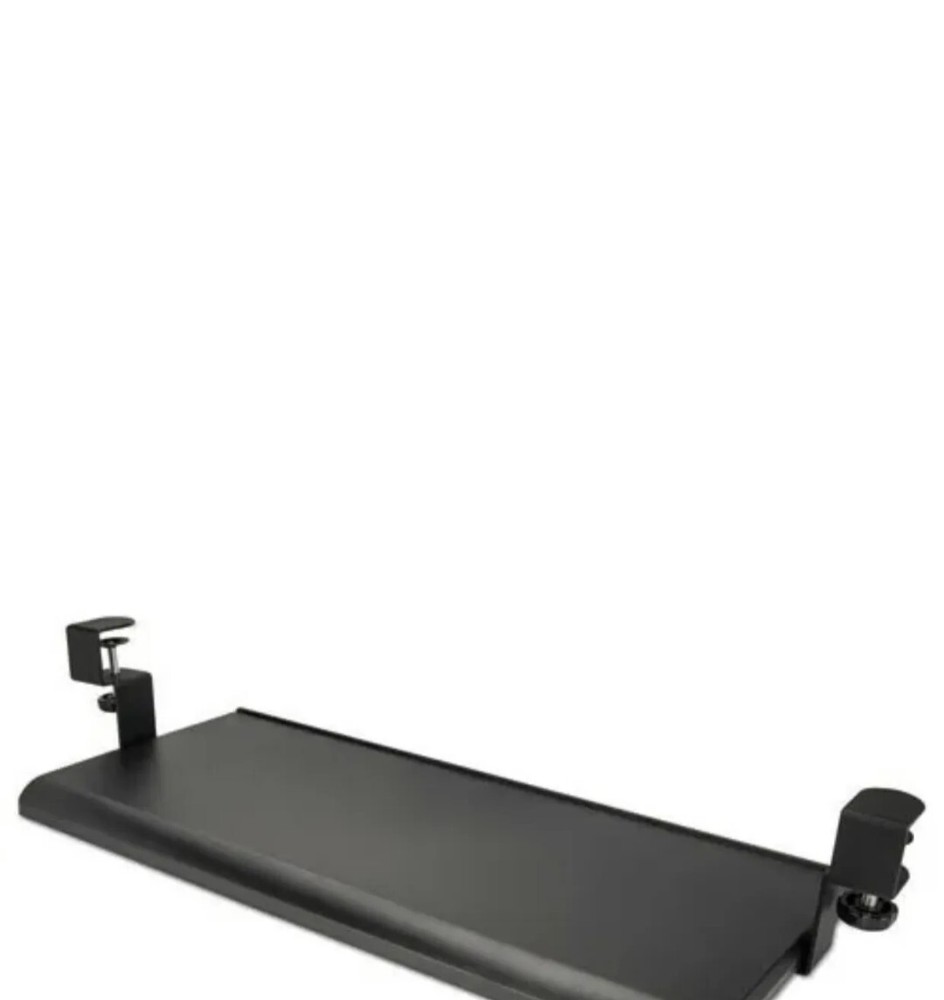 Bontec Black Clamp on keyboard tray