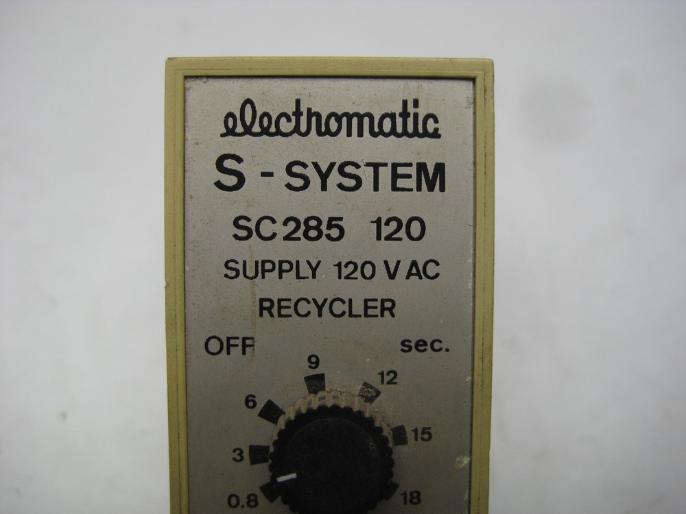 ELECTROMATIC SC285120 TIMING RELAY UNMP