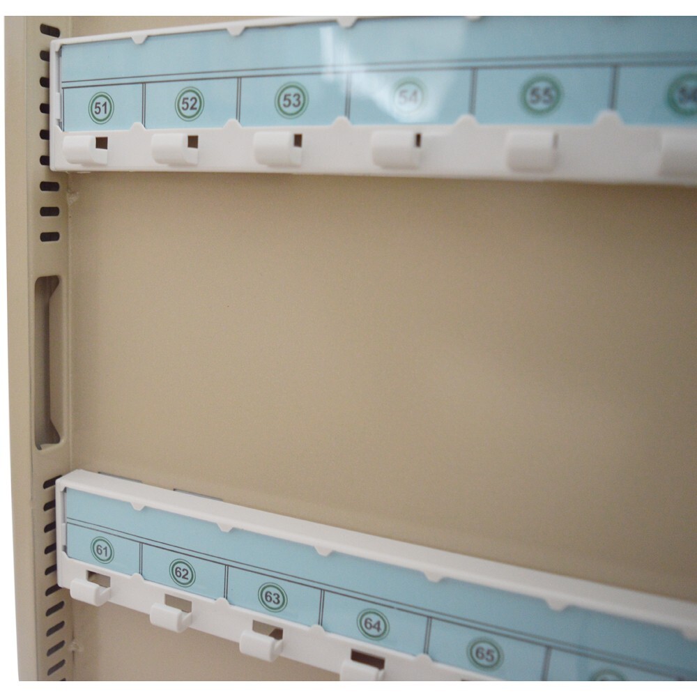 240 Hooks Lock Box Wall-Mounted Key Cabinet Key Box Storage Organization