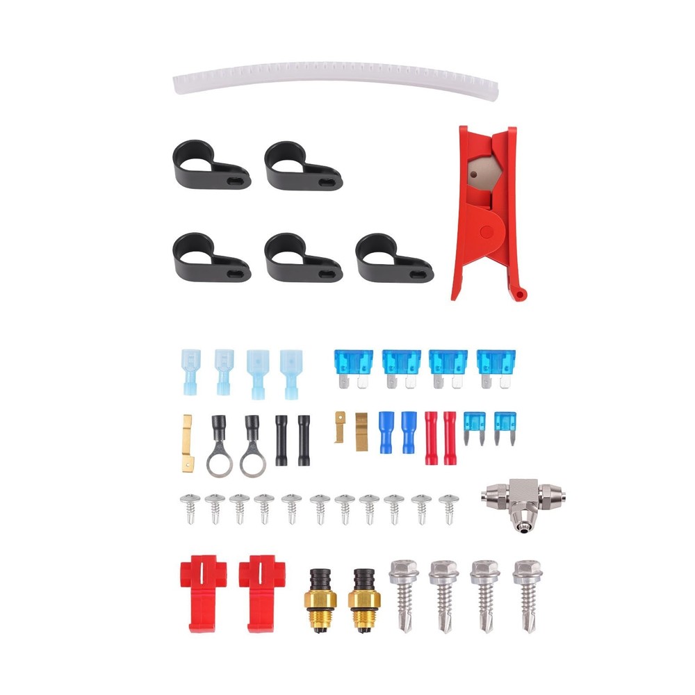 maXpeedingrods Dual Path On Board Air Compressor System Air Bag Compressor Ki...