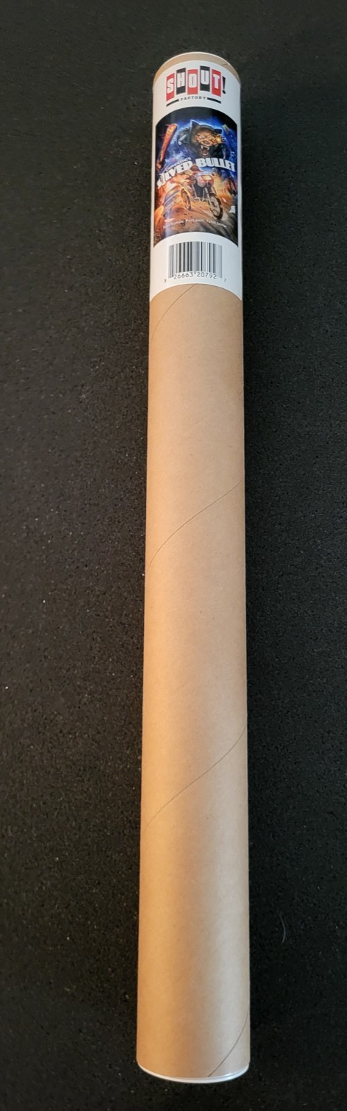 SHOUT FACTORY SILVER BULLET POSTER SUPER RARE 18 X 24 IN ORIGINAL TUBE SCREAM