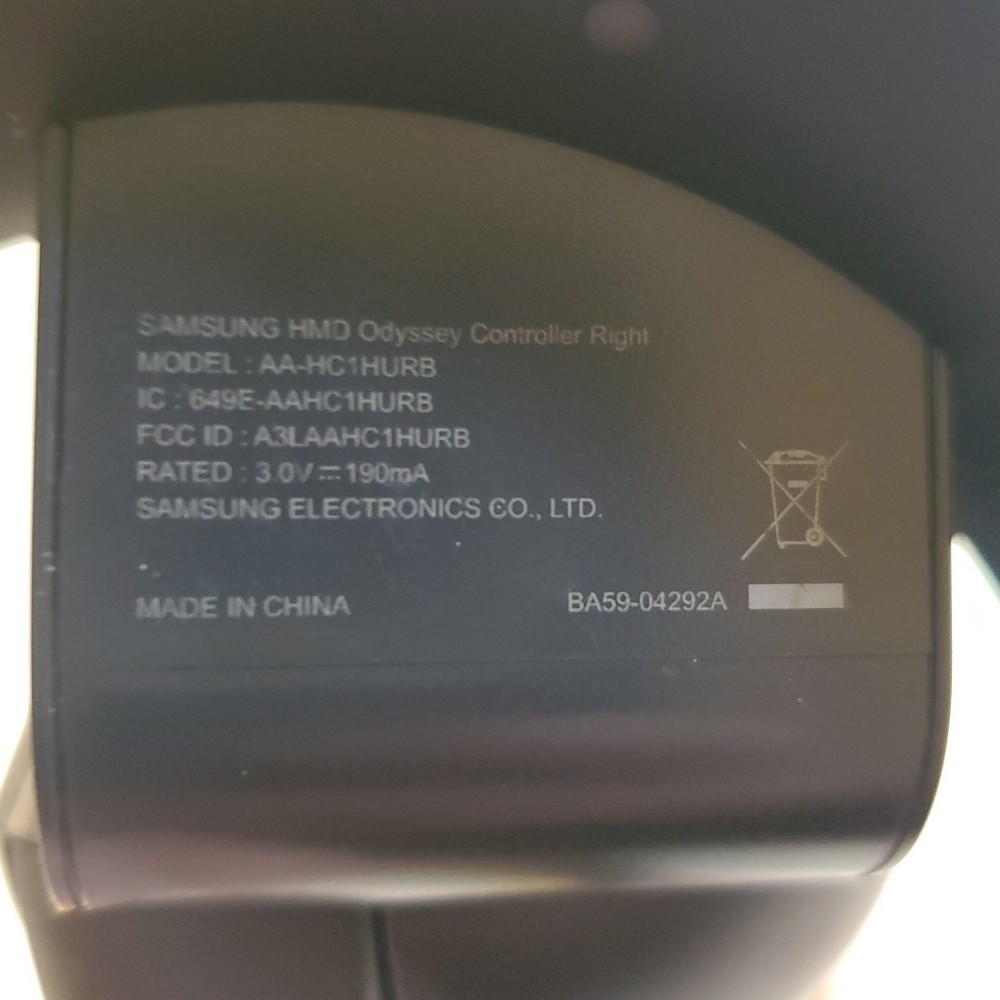 Samsung HMD Odyssey Controller Right AA-HC1HURB - Untested