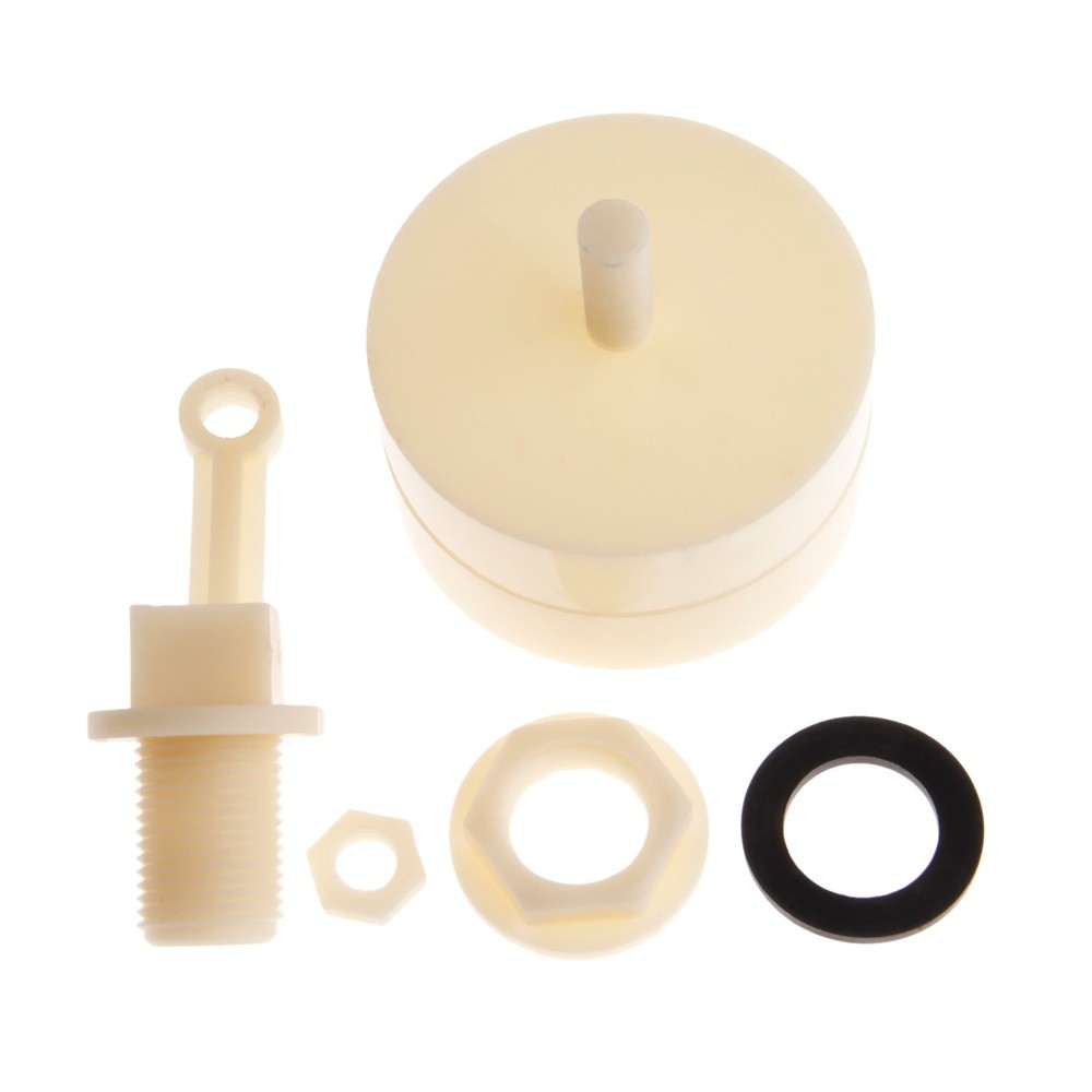 1Pc 1/2" Plastic Automatic Float Ball Valve DN15T Tank Tower Water Level Control