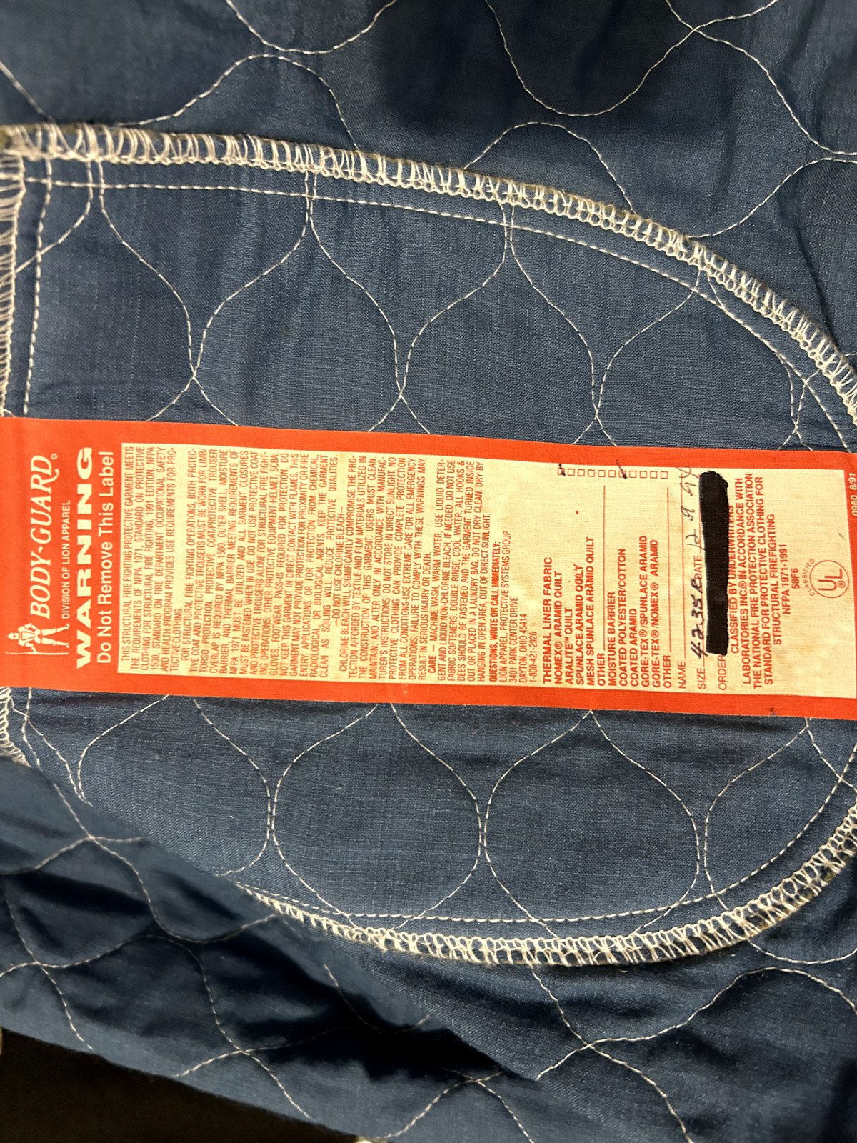 Vintage Body Guard Coat/ Pants/ Boots - Fireman Firefighter Jacket/ Pants/ Boots