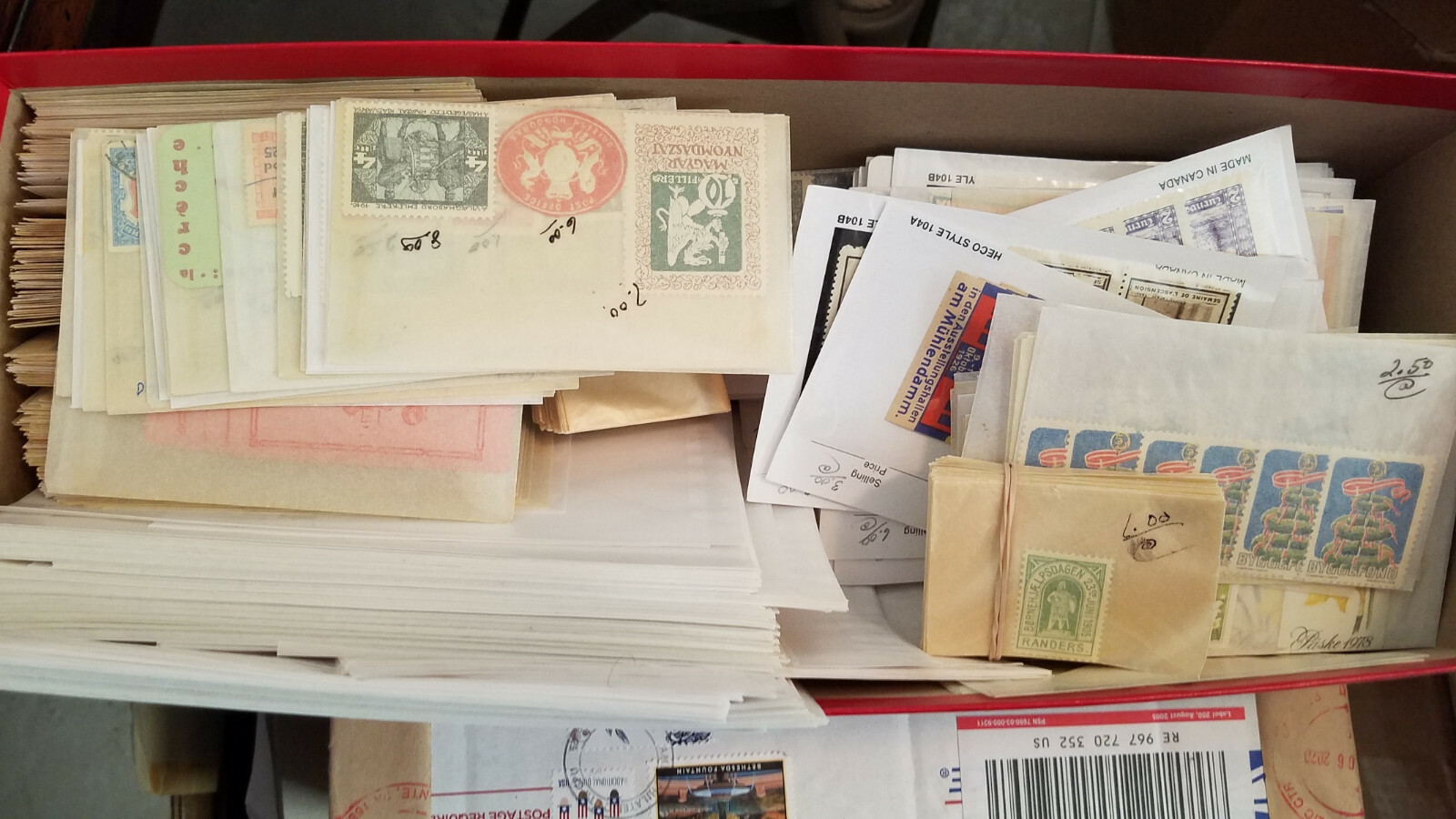 LOT OF 50 USA AND INTERNATIONAL POSTER CINDERELLA STAMPS FROM OLD SCHOOL HOARD