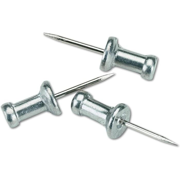 Push Pins 5/8" Steel Point 100/Box
