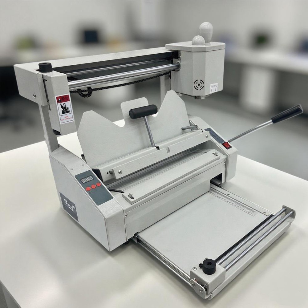 A4 Manual Hot Melt Glue Book Binder Machine Indenting Function Book Binding 110V