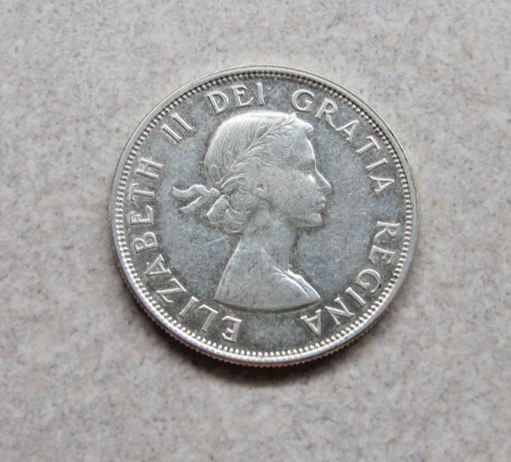 1956 Canada Silver 50c;