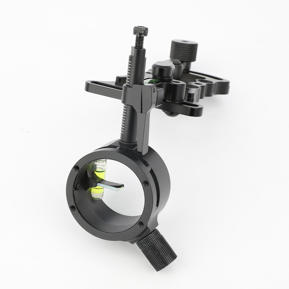 1 Pin Sight Single Pin 0.019" Adjustable Target Compound Bow Shoot Archery Hunt
