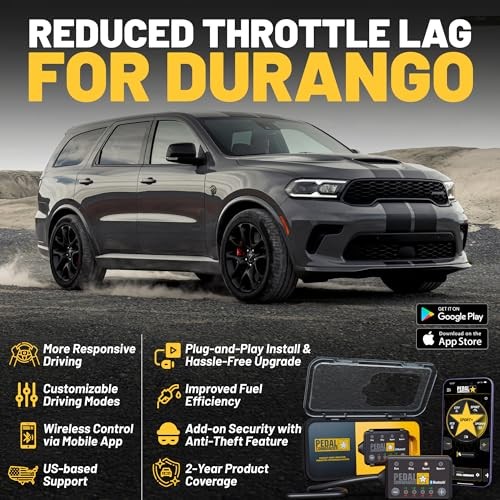 for Dodge Durango 2006-2026 Throttle Response Controller - 36 Driving Modes,