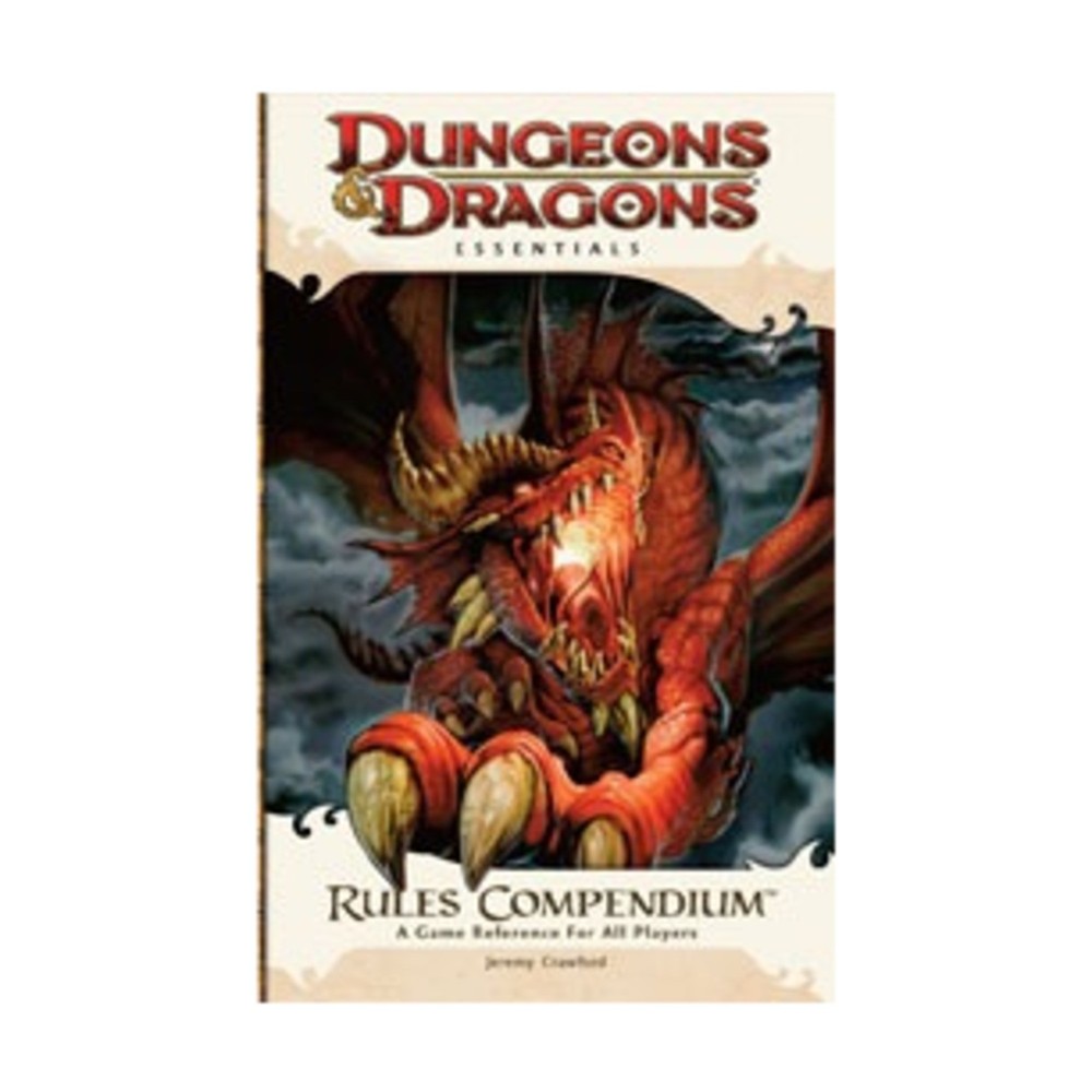 WotC D&D 4e Rules Compendium - A Game Reference for All Players VG+