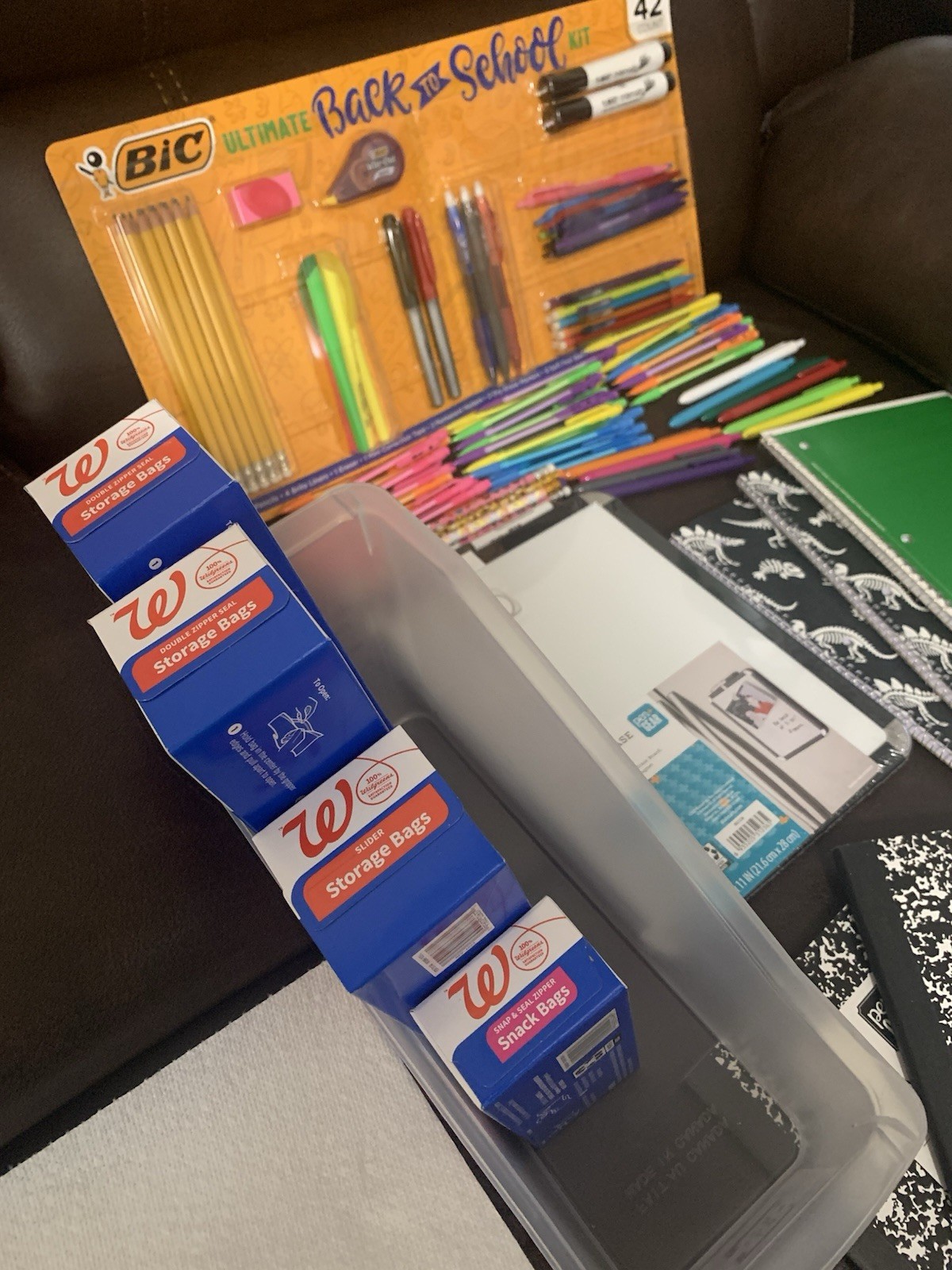 Ultimate Back to School Supply Bundle Kit 180 Items Elmer Ticonderoga Bic etcNEW