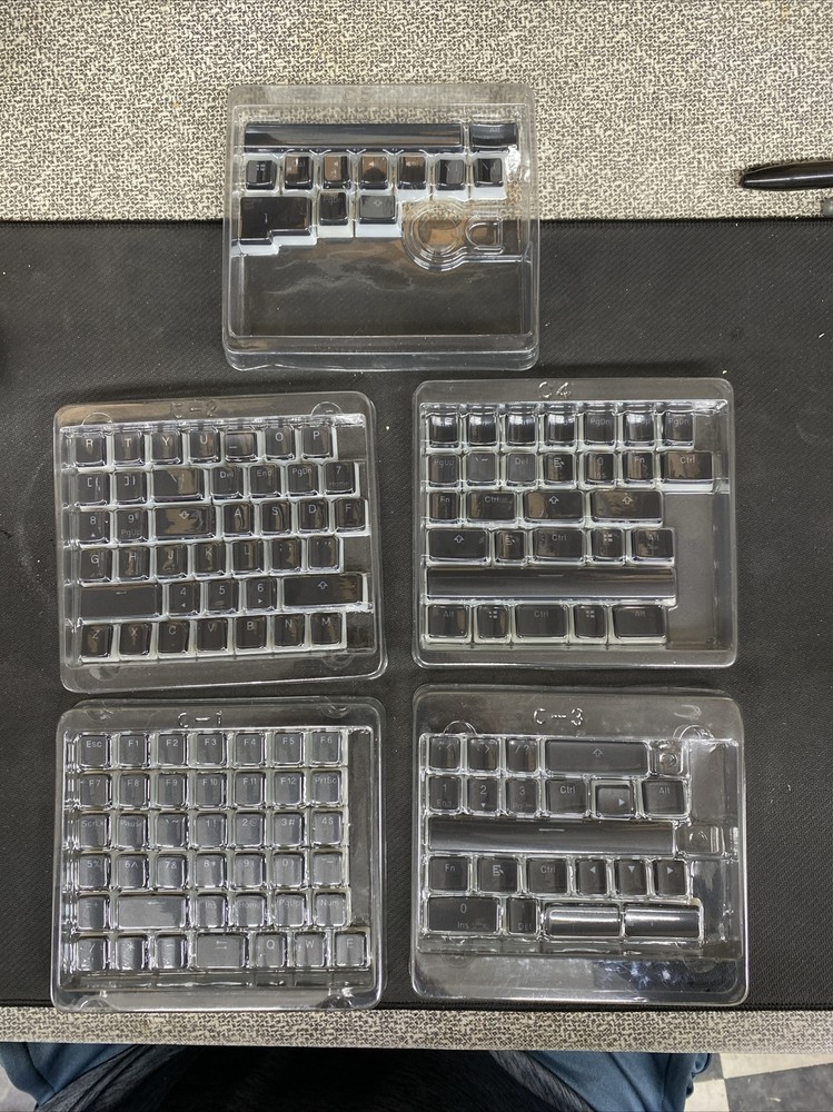 Glorious Aura Mechanical Keyboard Keycaps V2 - Black