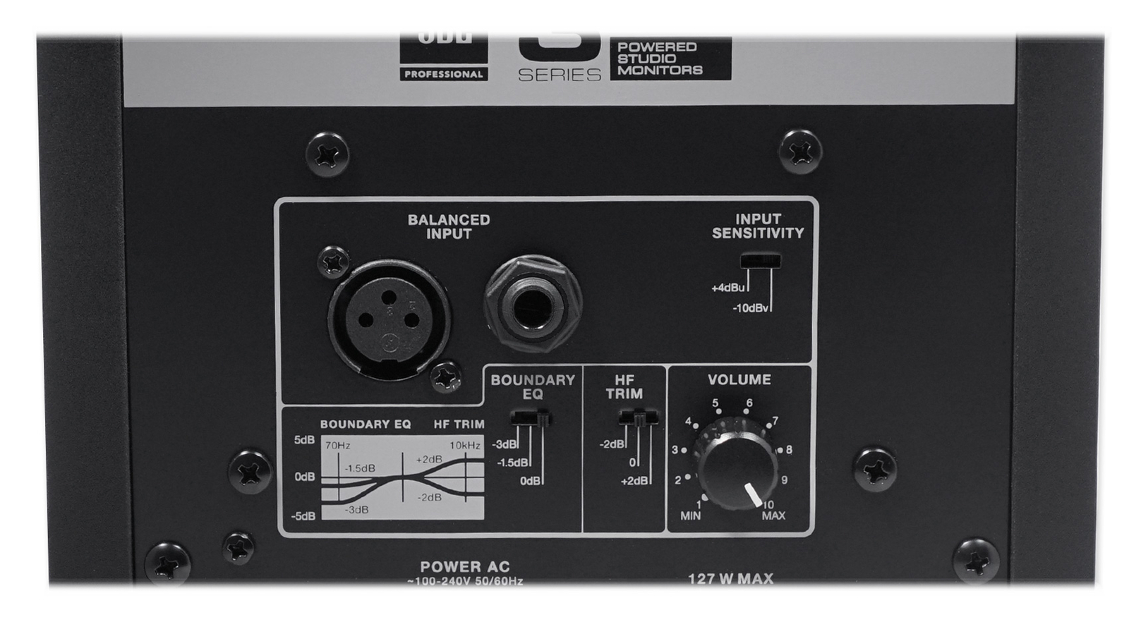 (2) JBL 305P MkII 5" 2-Way Active Powered Studio Reference Monitors Speakers