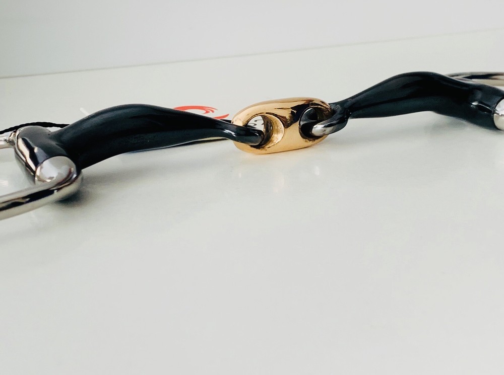 Sweet Iron Eggbutt Snaffle Bit Copper Lozenge (UKSALES25®) *SAME DAY DISPATCH*
