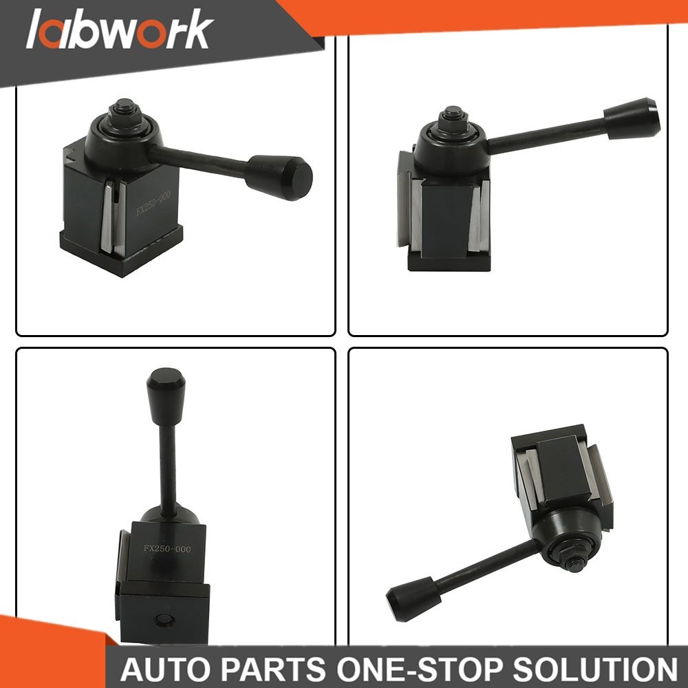 Labwork OXA 250-000 Wedge Type Quick Change Tool Post Set For Lathe Up 3PCS