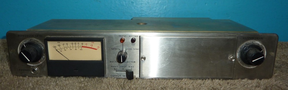 2 Ampex Microphone Preamplifiers for AG-440 w/ Input Transformers & Modules