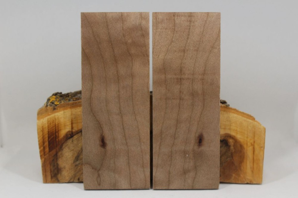 STABILIZED MAPLE CUSTOM KNIFE HANDLE MATERIAL BLANK SCALES (7239)