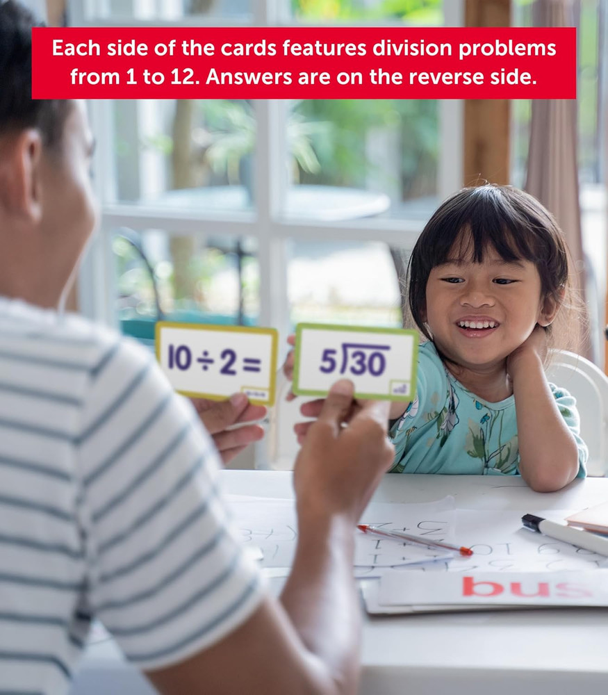 Division Flash Cards