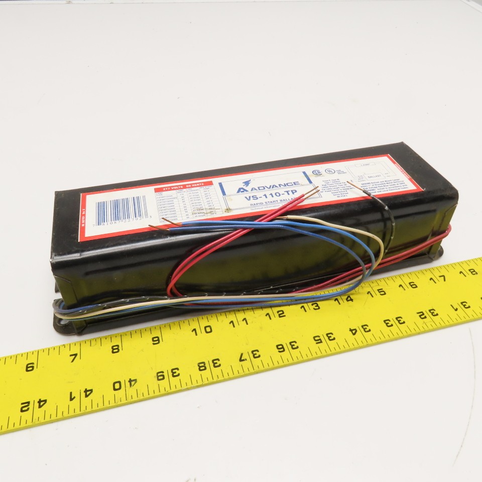 Advance VS110TP 277V Single Lamp Rapid Start Type 1 Ballast