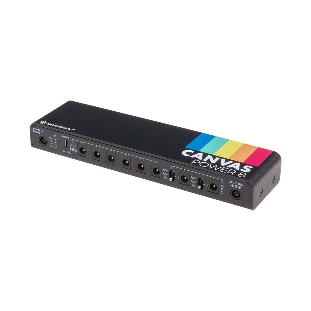 Walrus Audio Canvas Power 8 Link Linkable 8 Outlets