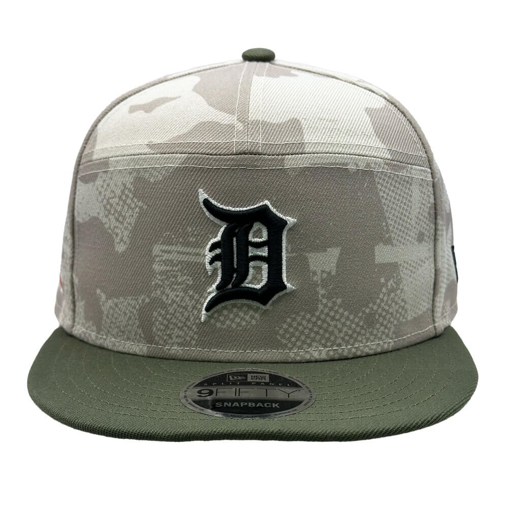 Authentic MLB Detroit Tigers Armed Forces 9FIFTY Adjustable SnapBack New Era Cap