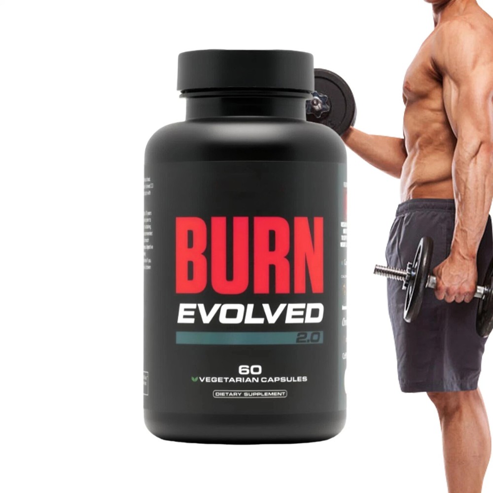 Burn Evolved 1-5-Bottle Stack – Weight Loss Supplement with Green Tea & Caffeine