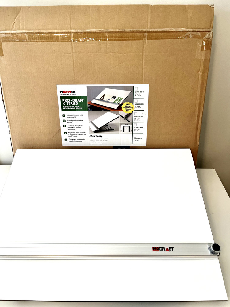 PRODRAFT 18" x 24" Drafting Drawing Board | Mint Condition | Original Packaging