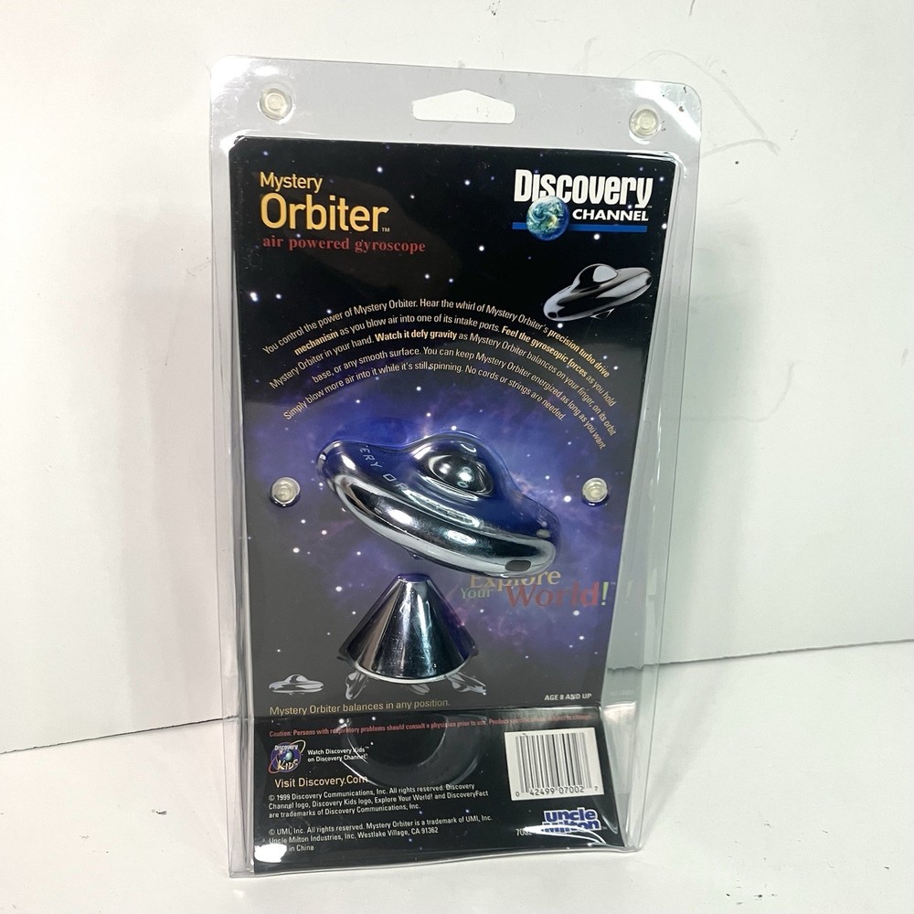 Discovery Channel 1999 Mystery Orbiter Powered Gyroscope