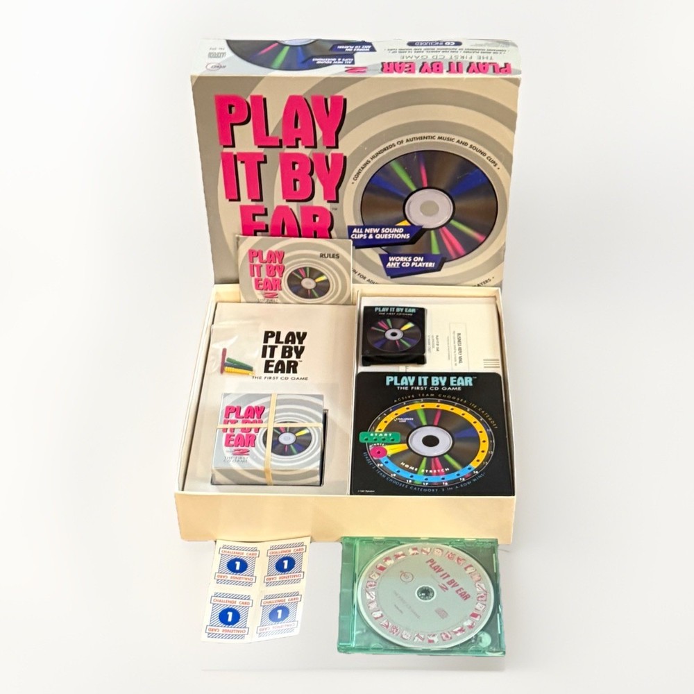 Play It By Ear Volume 2 CD Game Complete Ryko 1992 Untested