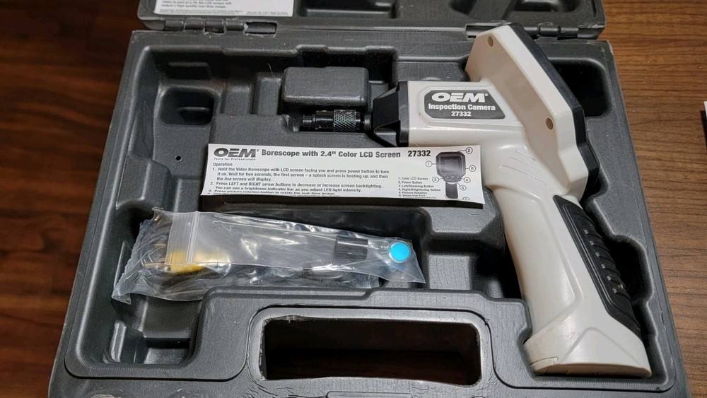 OEM Borescope With 2.4 Color LCD Screen 27332