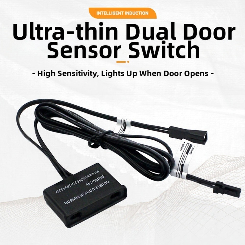 Ultra Thin LED Strip with Door Sensor for Automatic Closet Cabinet Lighting