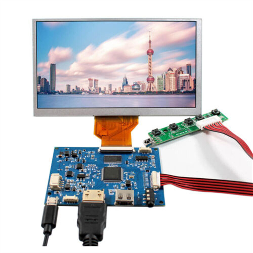 HD USB LCD Controller Board 6.5" AT065TN14 800X480 LCD Screen