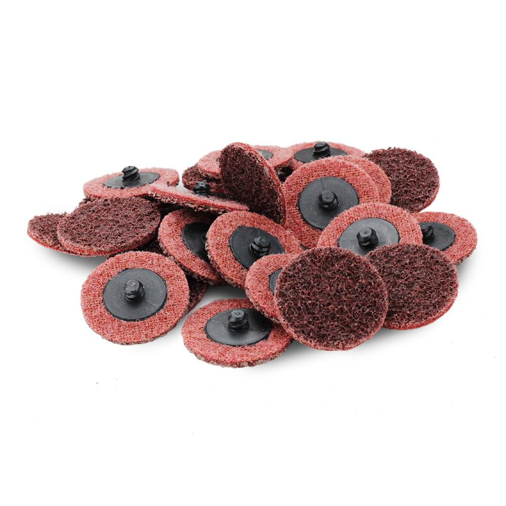 BHA Surface Conditioning Quick Change Discs, 2" Red (Medium) Prep Pad -