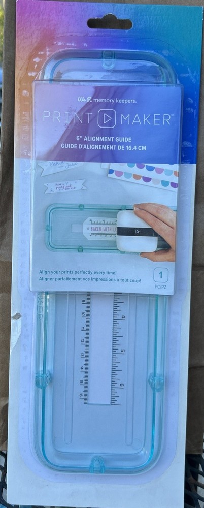 We R Memory Keepers Print Maker Guide for Alignment 6” Ribbon And Washi Guide