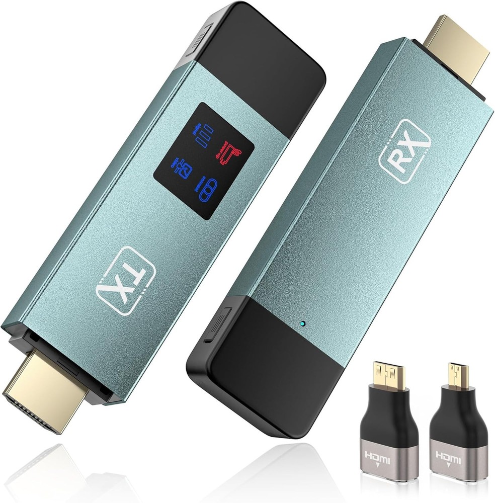Wireless Hdmi Transmitter and Receiver, Wireless HD Extender Plug